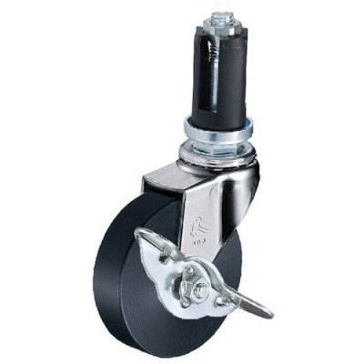錘牌 HAMMER CASTER  4153EUMC65   插入式SP付MC尼龍腳輪車