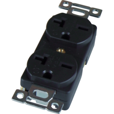 美國(guó)電機(jī) AMERICAN DENKI 7220GD  平刃形　複式嵌入插座　接地2P20A250V